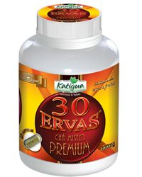 Chá 30 Ervas Premium - 60 Cápsulas - Katigua